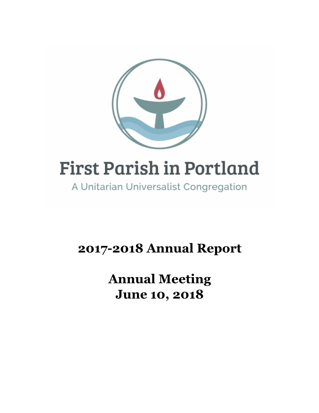 2017-2018 Annual Report Annual Meeting June 10, 2018
