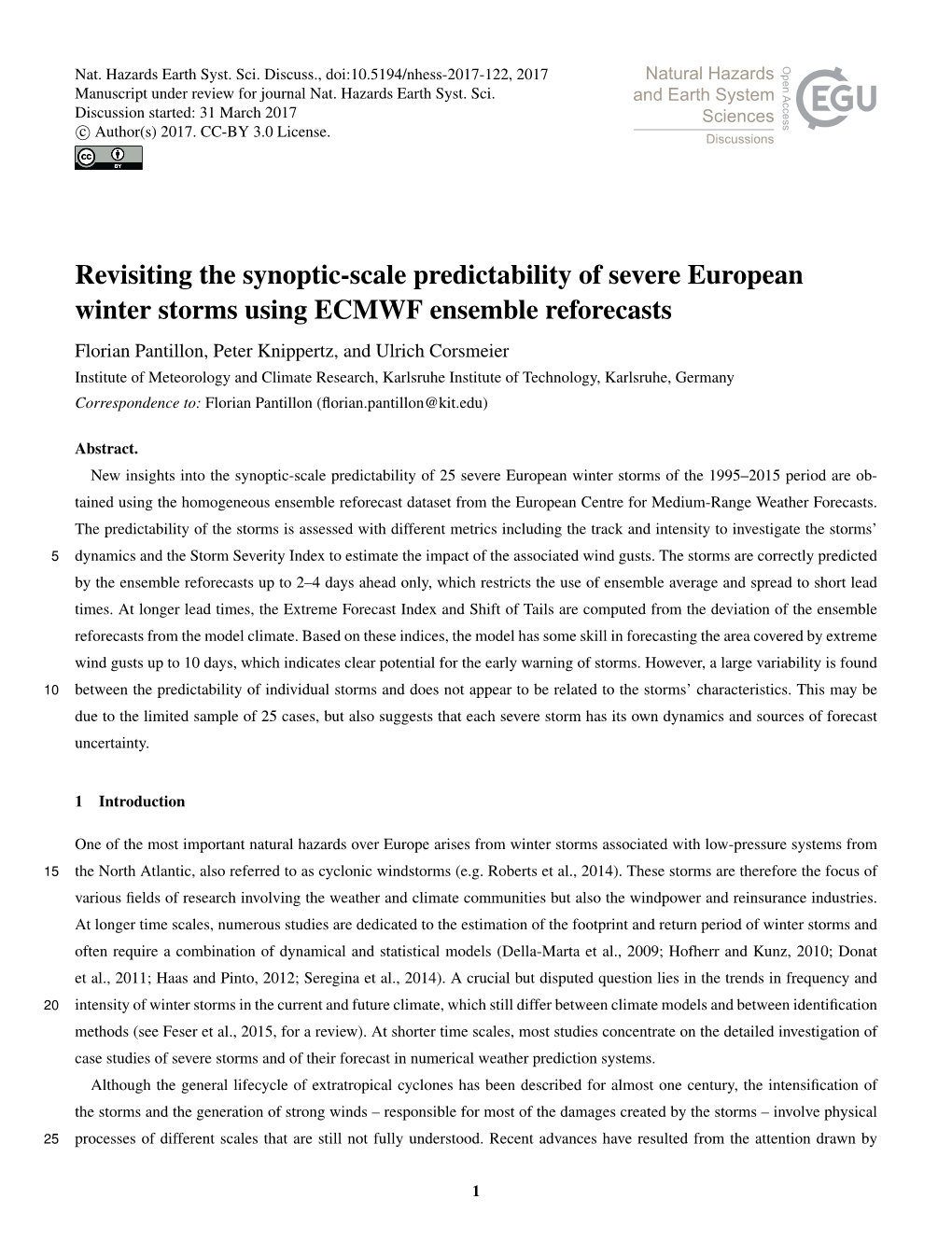 Revisiting the Synoptic-Scale Predictability of Severe European