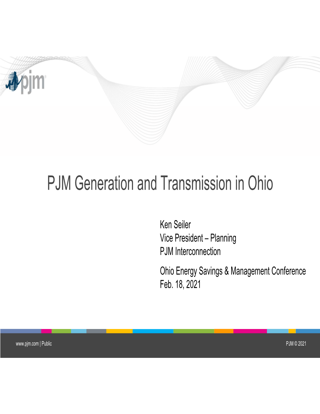 PJM Generation and Transmission in Ohio