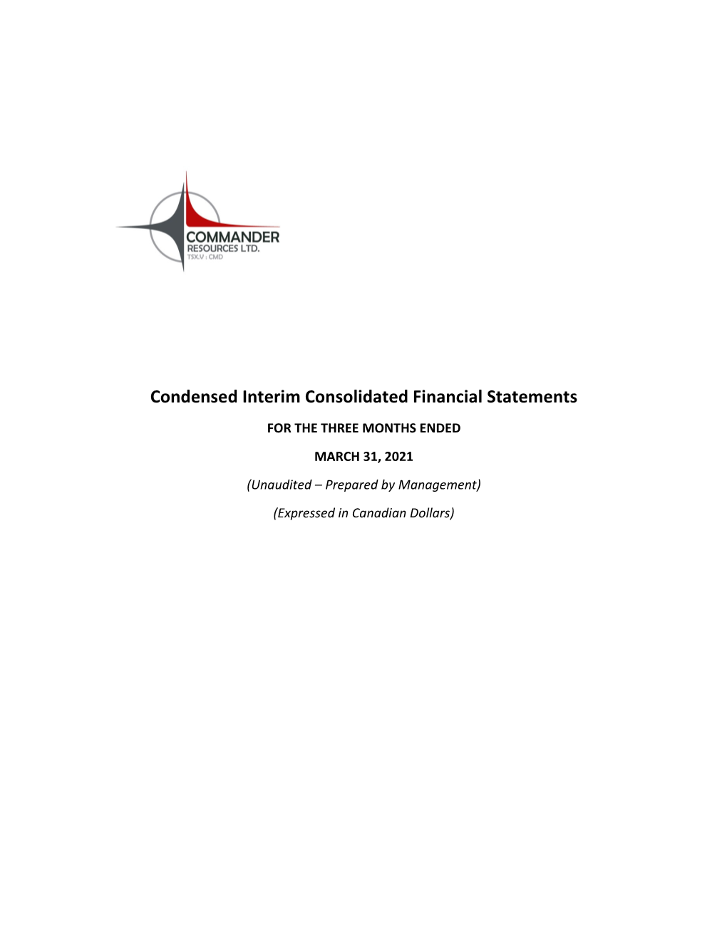 Condensed Interim Consolidated Financial Statements