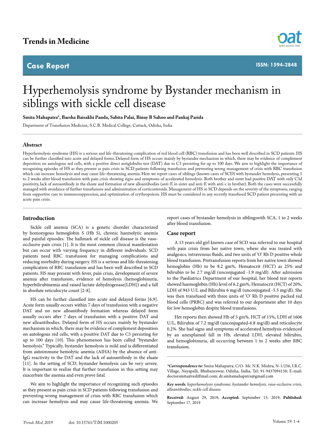 Hyperhemolysis Syndrome by Bystander Mechanism in Siblings