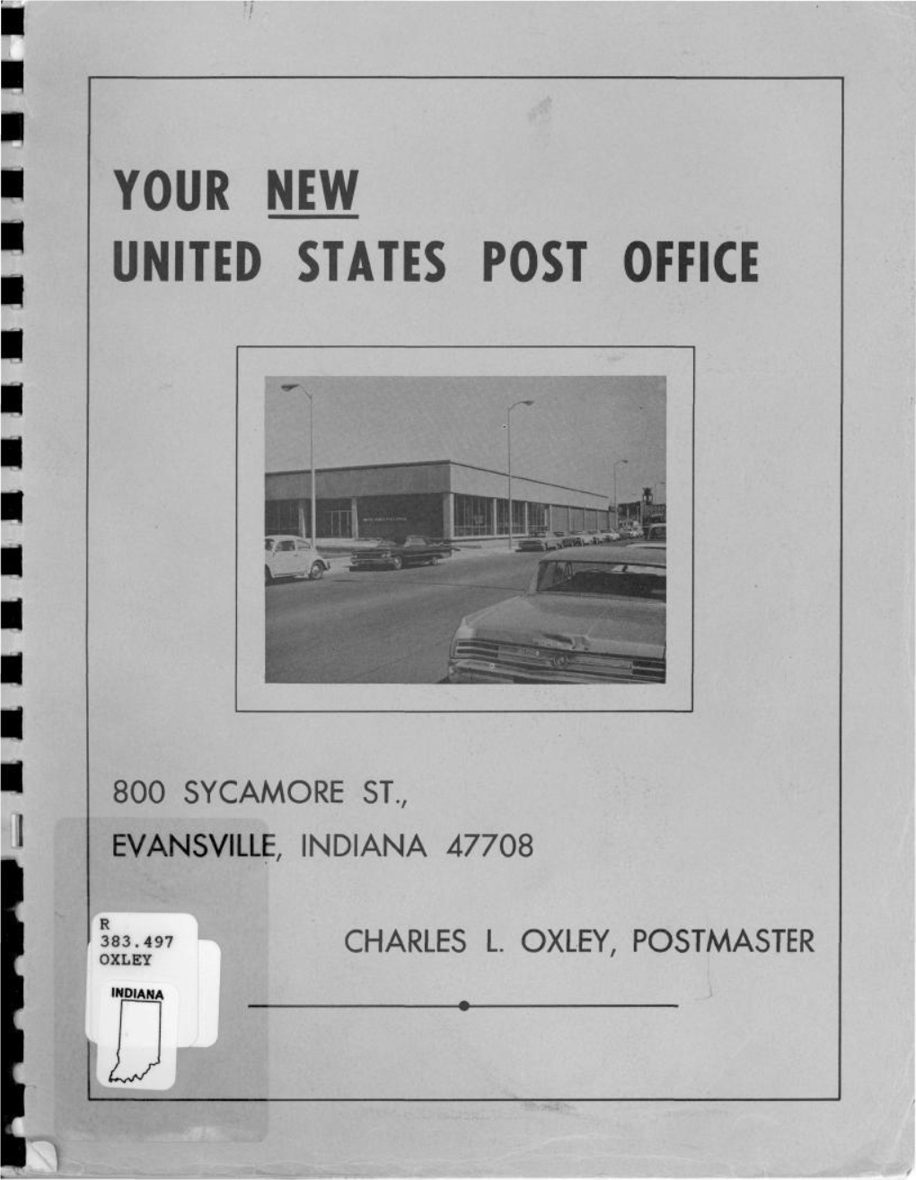 • • UNITED STATES POST OFFICE • I I • I