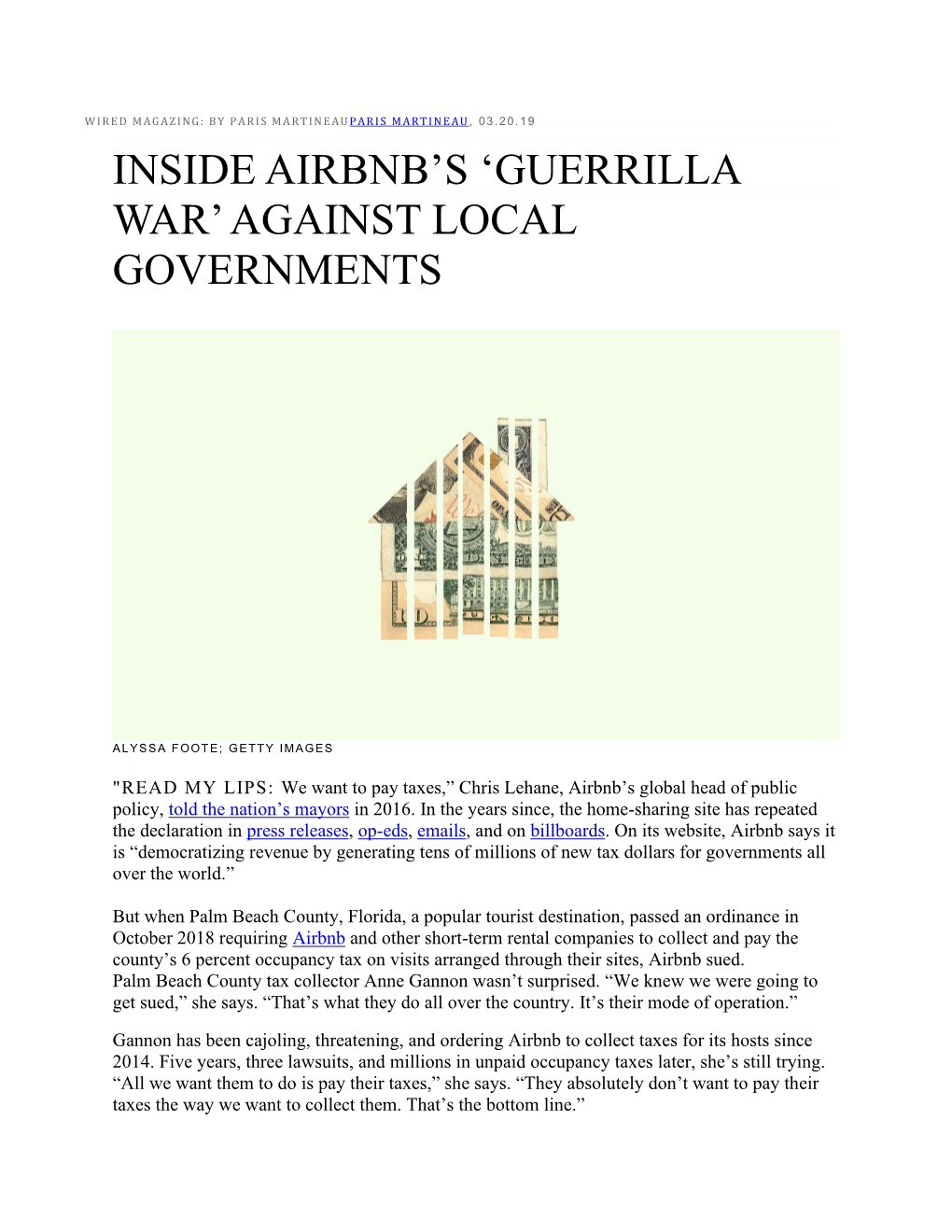 Inside Airbnb's 'Guerrilla War' Against Local Governments