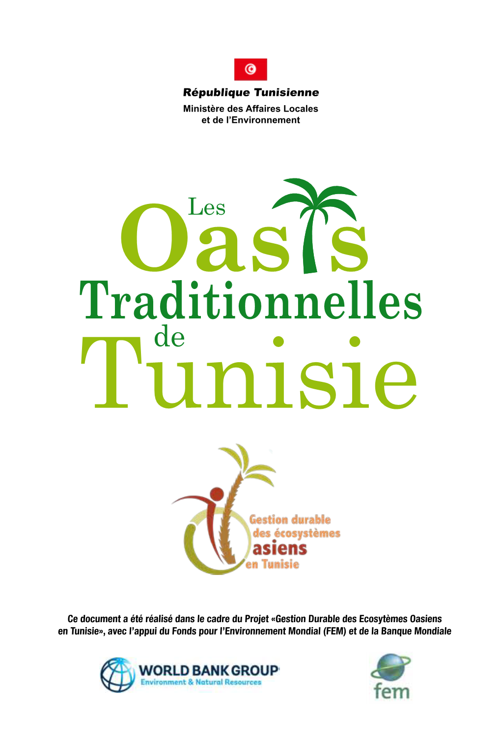 Atlas Des Oasis Traditionnelles En Tunisie