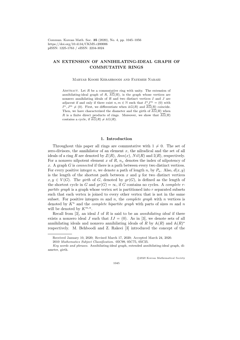 An Extension of Annihilating-Ideal Graph of Commutative Rings