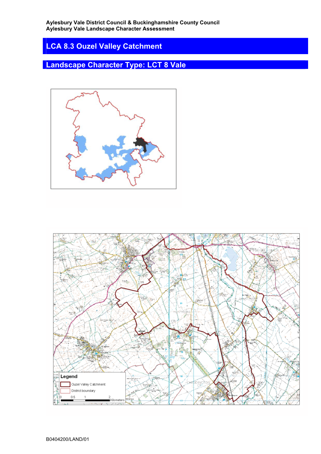 LCA 8.3 Ouzel Valley Catchment