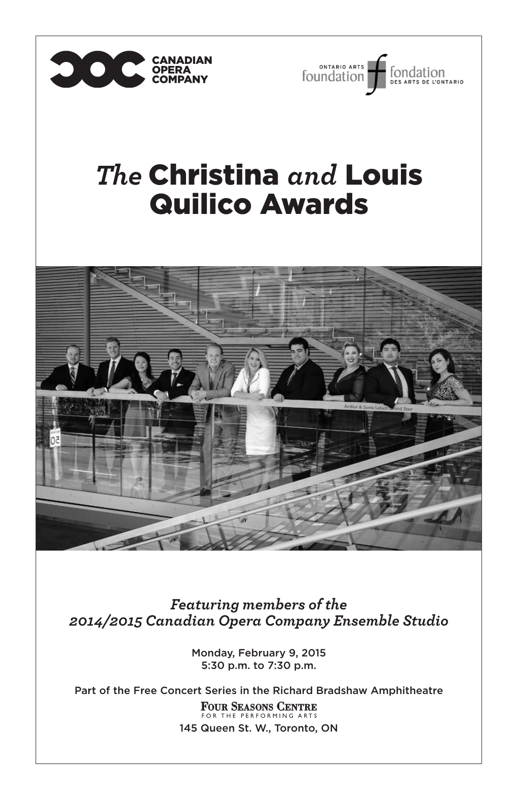 The Christina and Louis Quilico Awards