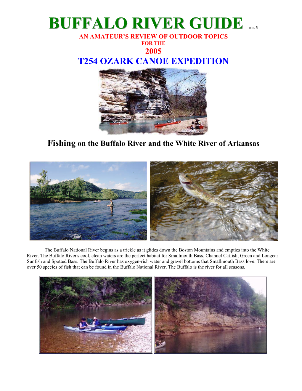 Buffalo River Guide