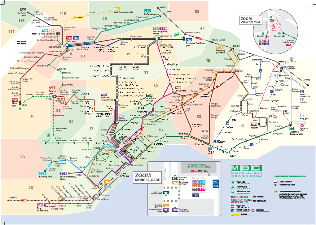 Carte PDF Des Lignes De Bus