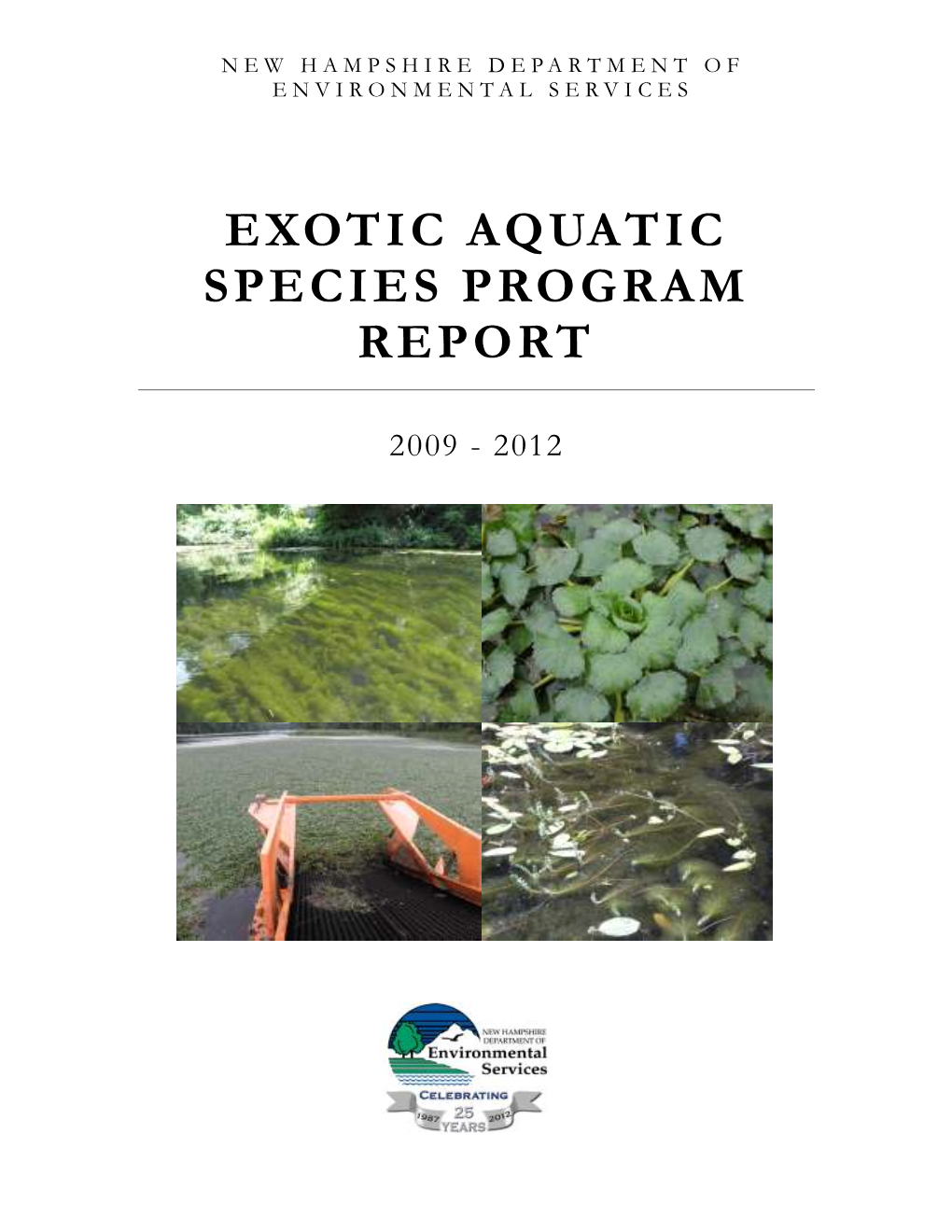 Exotic Aquatic Species Program Report