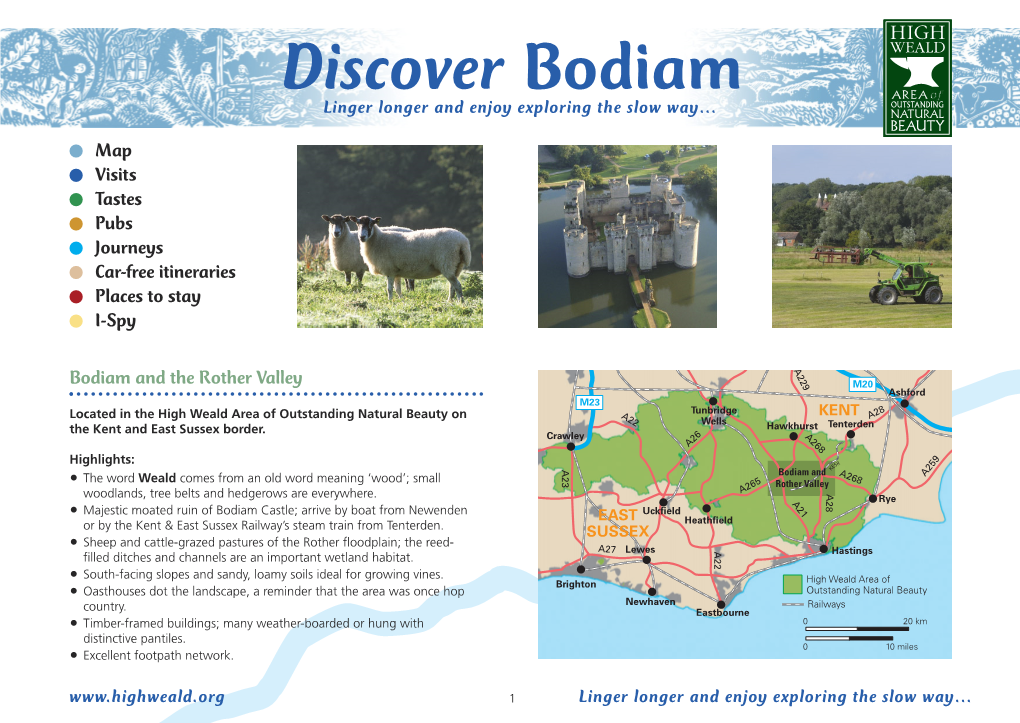 Discover Bodiam Linger Longer and Enjoy Exploring the Slow Way…