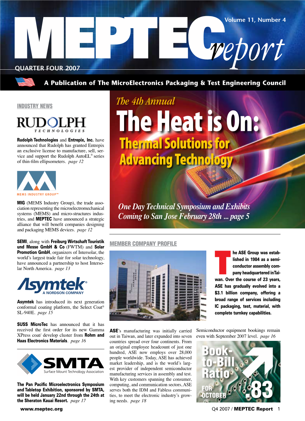 The Heat Is On: Rudolph Technologies and Entrepix, Inc