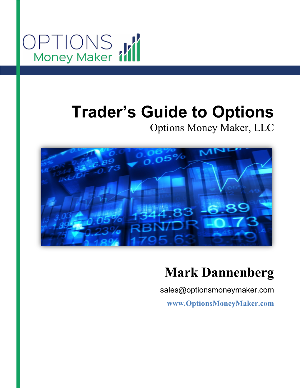 Traders Guide to Options-2018