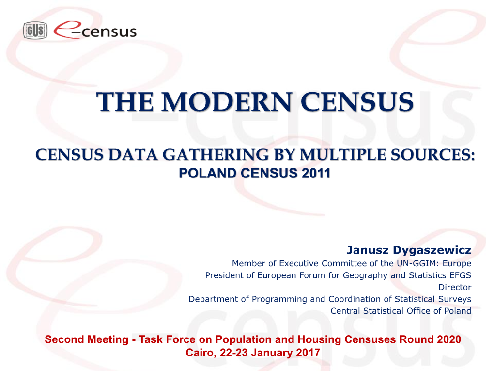 Census Data Gathering by Multiple Sources: Poland Census 2011