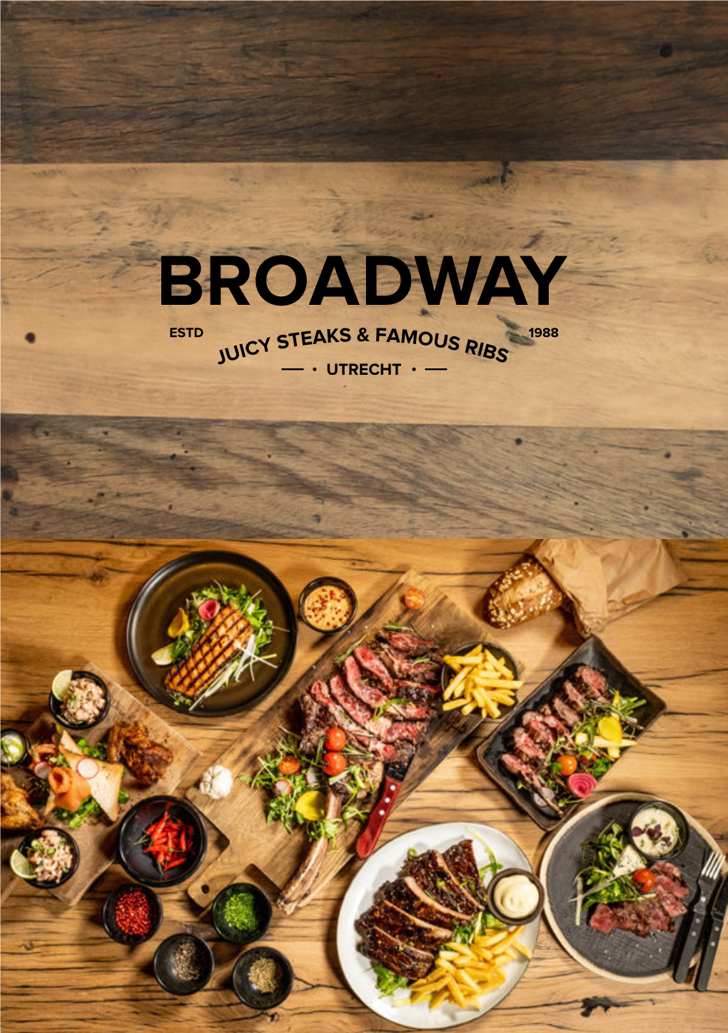 Broadway Menu