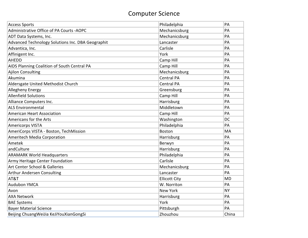 Computer Science