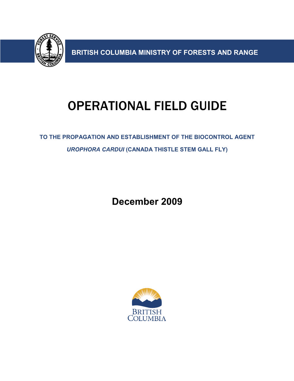 Operational Field Guide