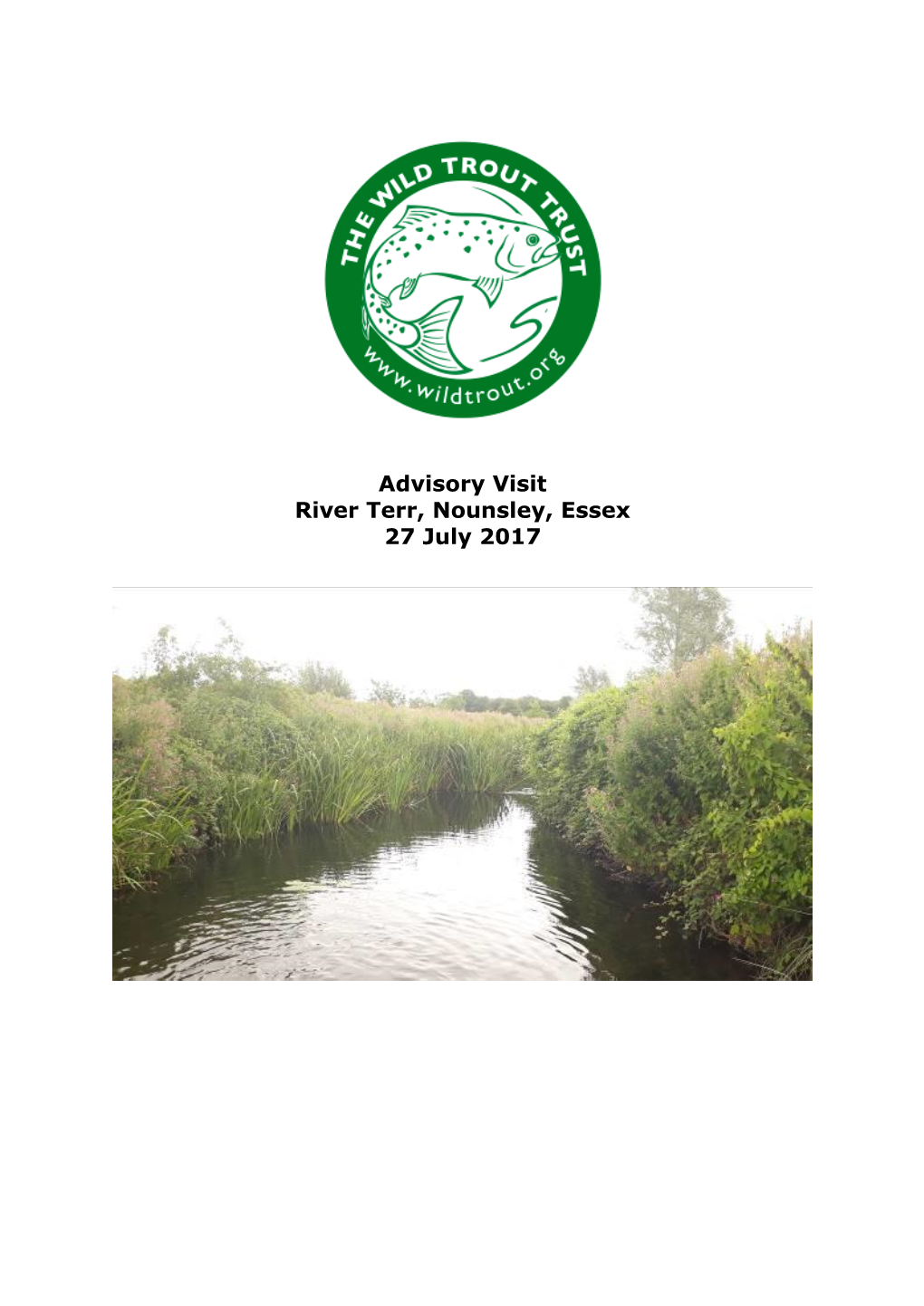 Advisory Visit River Terr, Nounsley, Essex 27 July 2017