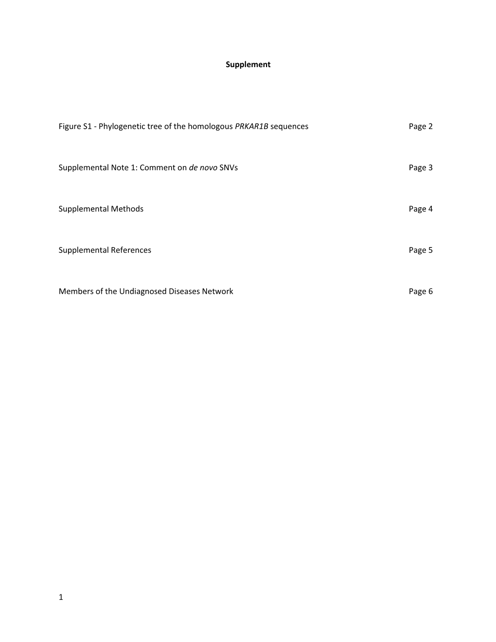 Phylogenetic Tree of the Homologous PRKAR1B Sequences Page 2