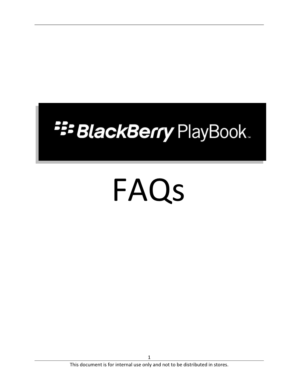 Leaked Blackberry Playbook