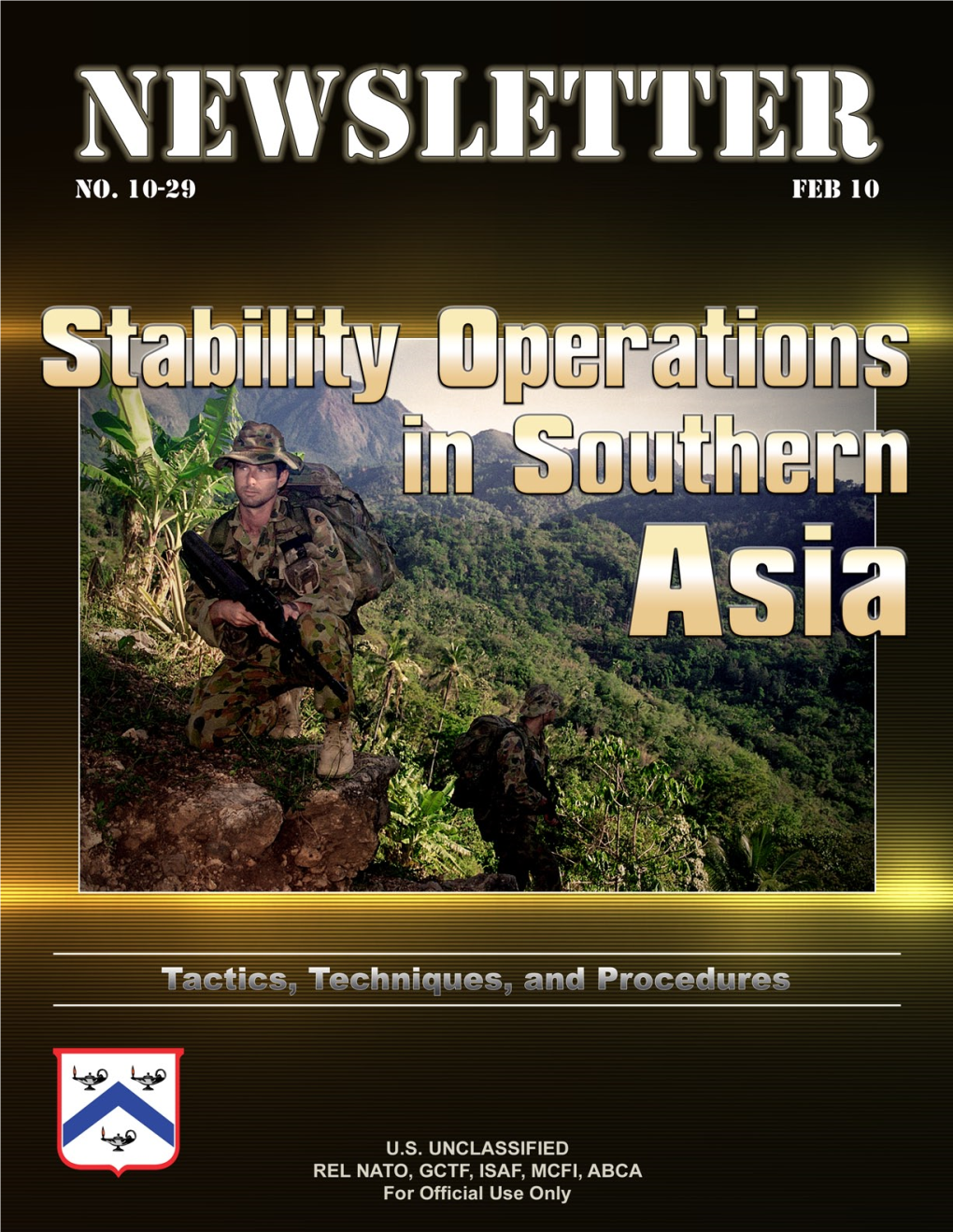 10-29 Stability Operations in Southern Asia Newsletter
