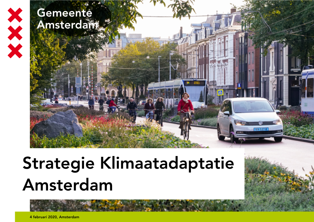 Strategie Klimaatadaptatie Amsterdam