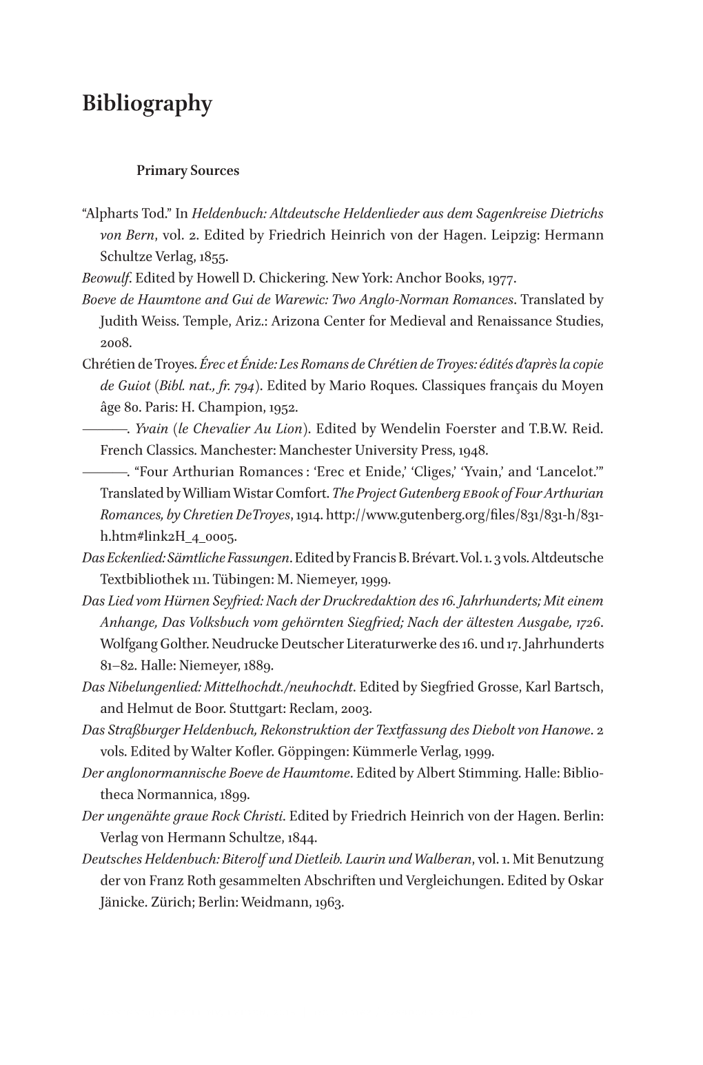 Bibliographybibliography 245 Bibliography