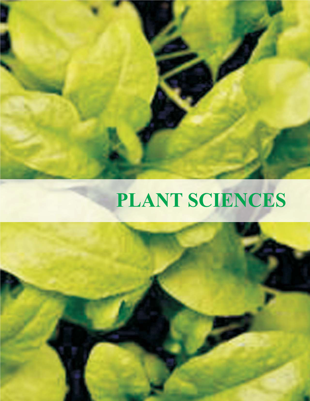 Plant Sciences