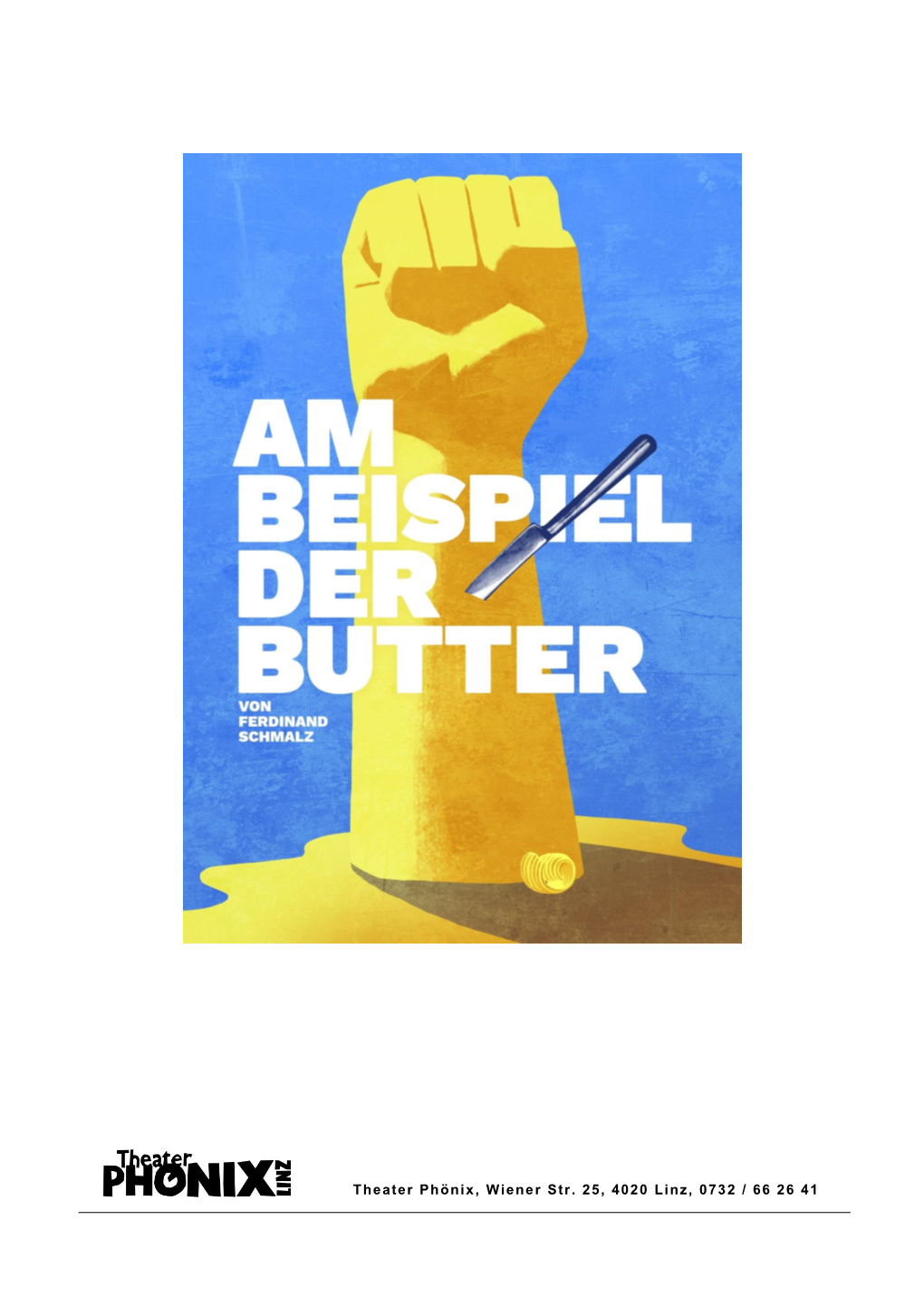 Am Beispiel Der Butter Von Ferdinand Schmalz