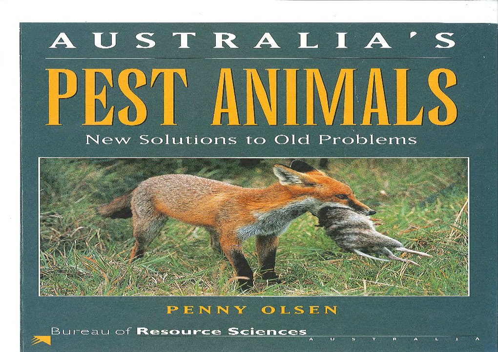 “Australia's Pest Animals: New Solutions to Old