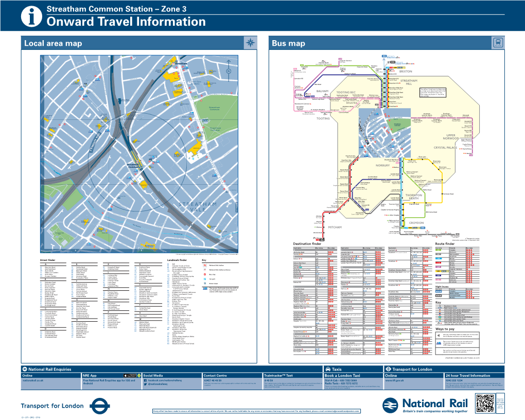 Bus Map Local Area