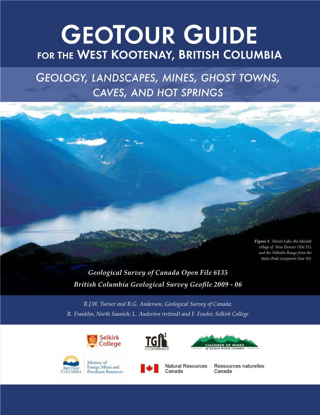 Geotour Guide for the West Kootenay, British Columbia