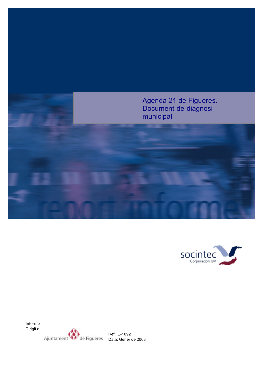 Agenda 21 De Figueres. Document De Diagnosi Municipal