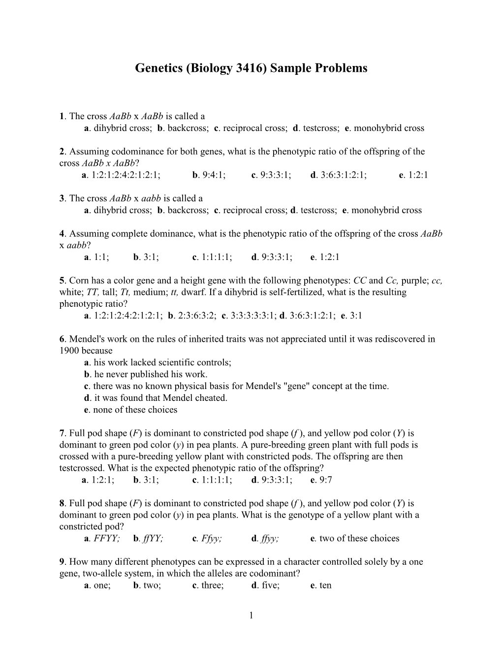 1. the Cross Aabb X Aabb Is Called a A