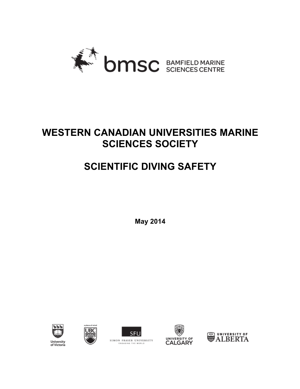 Western Canadian Universities Marine Sciences Society Scientific Diving