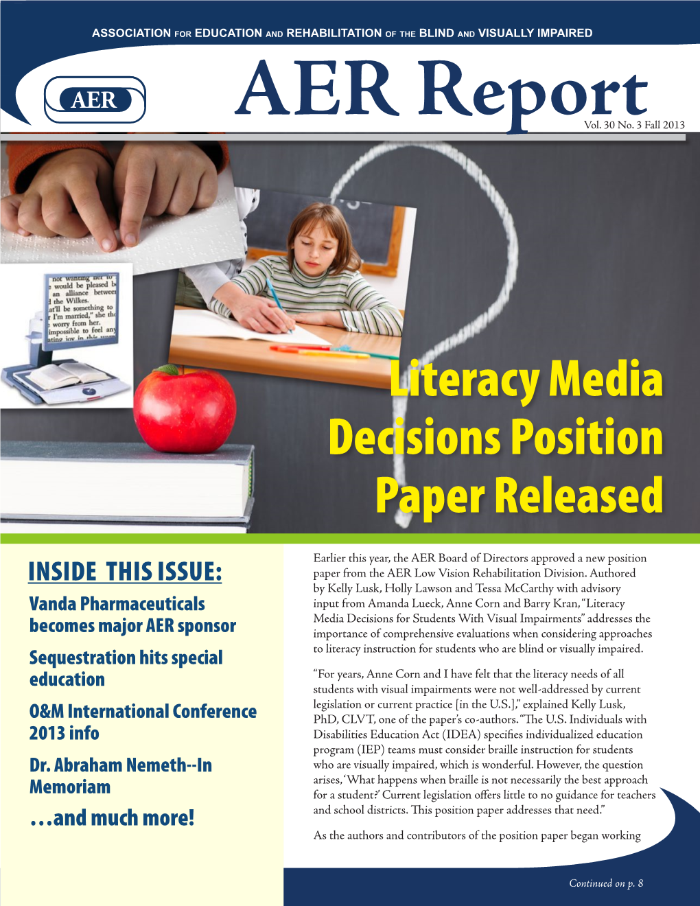 Literacy Media Decisions Position Paper Released