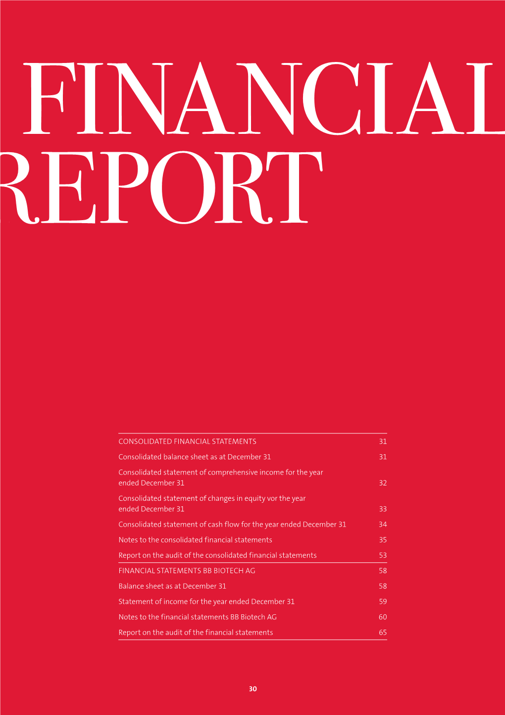 Financial Report