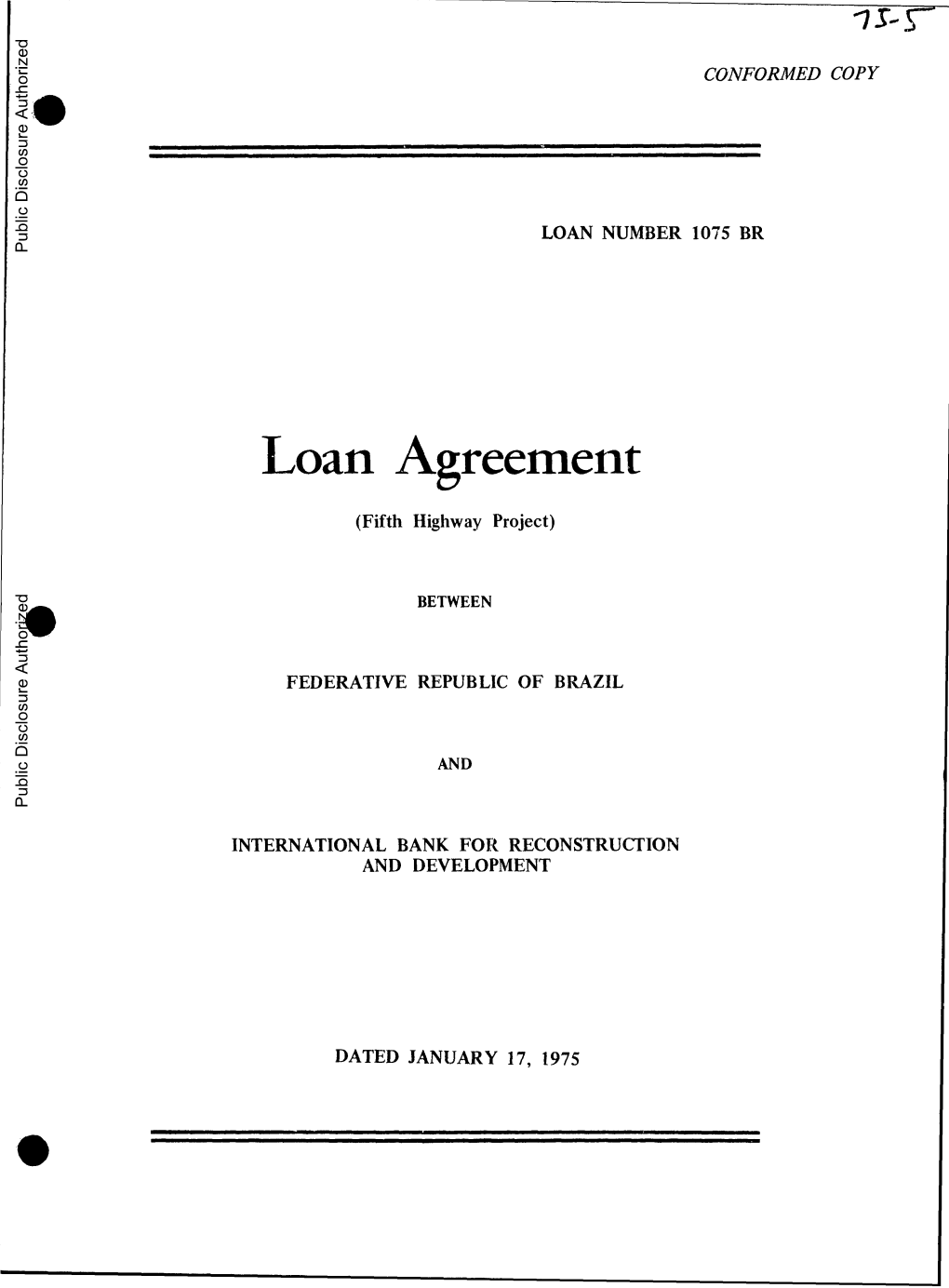 Loan Agreement