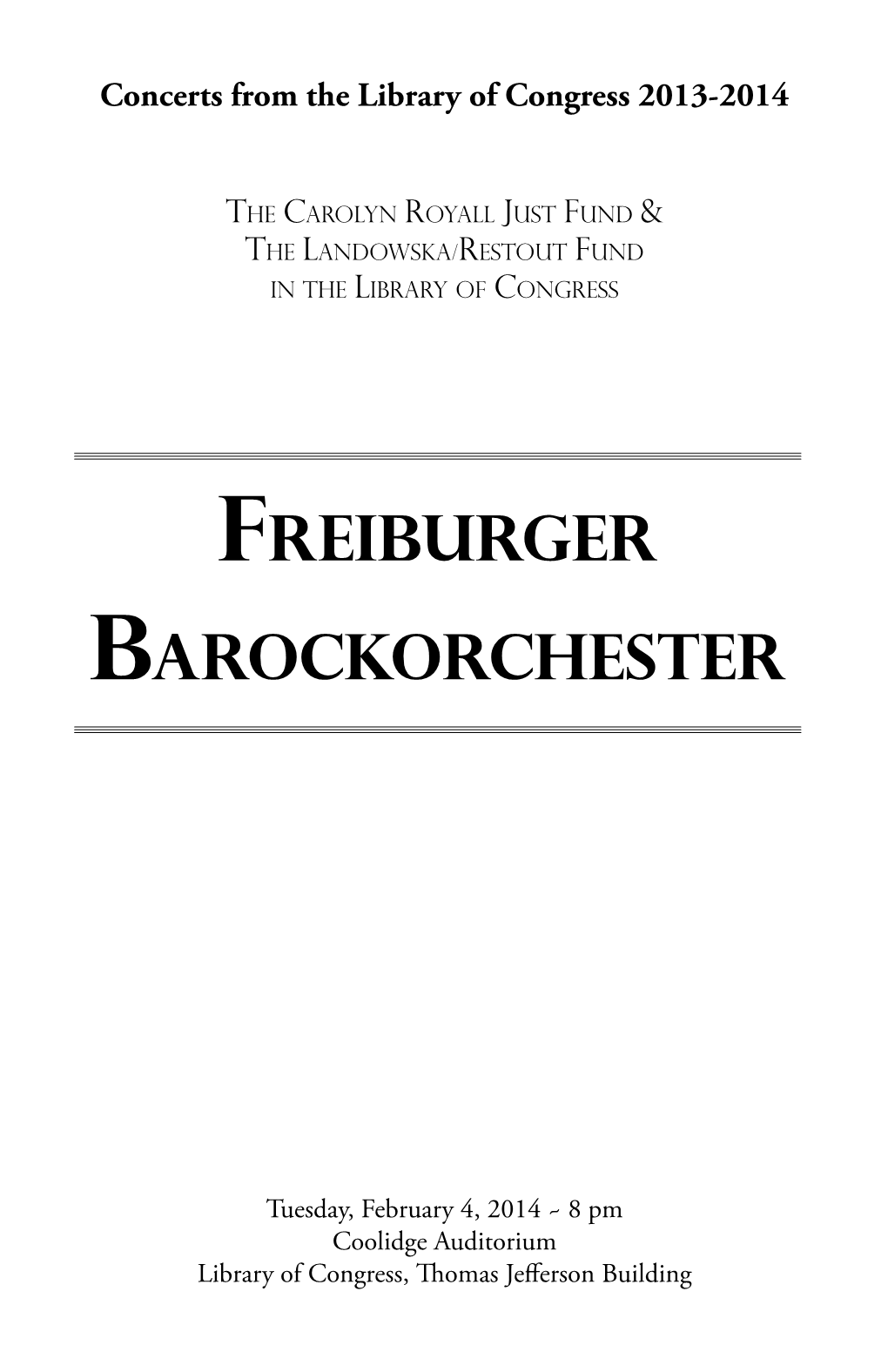 Freiburger Barockorchester