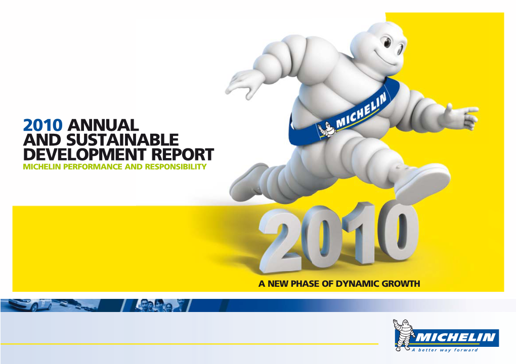 2010 Annual and Sustainable Development Report Michelin Performance and Responsibility
