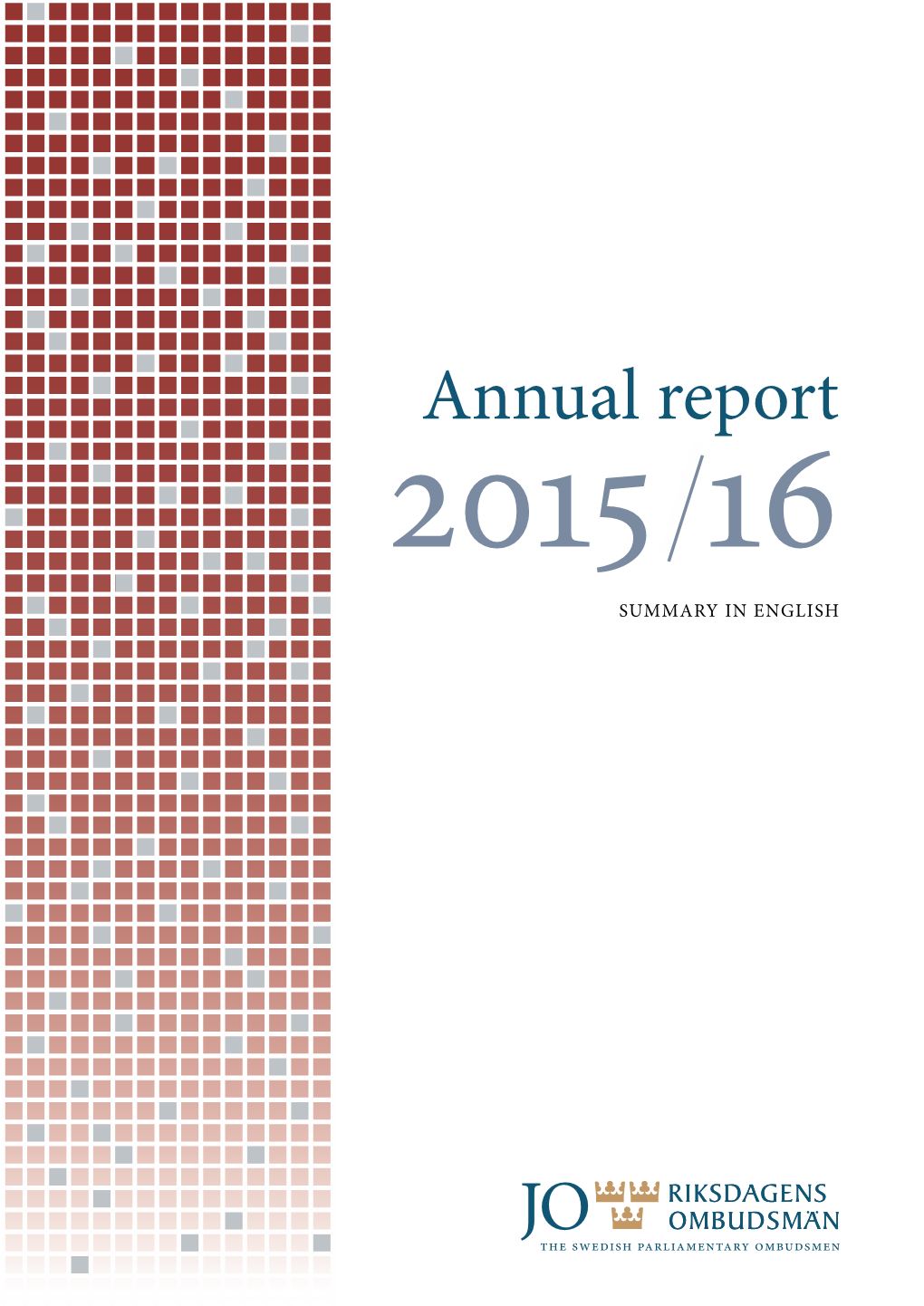 Annual Report 2015/16 SUMMARY in ENGLISH