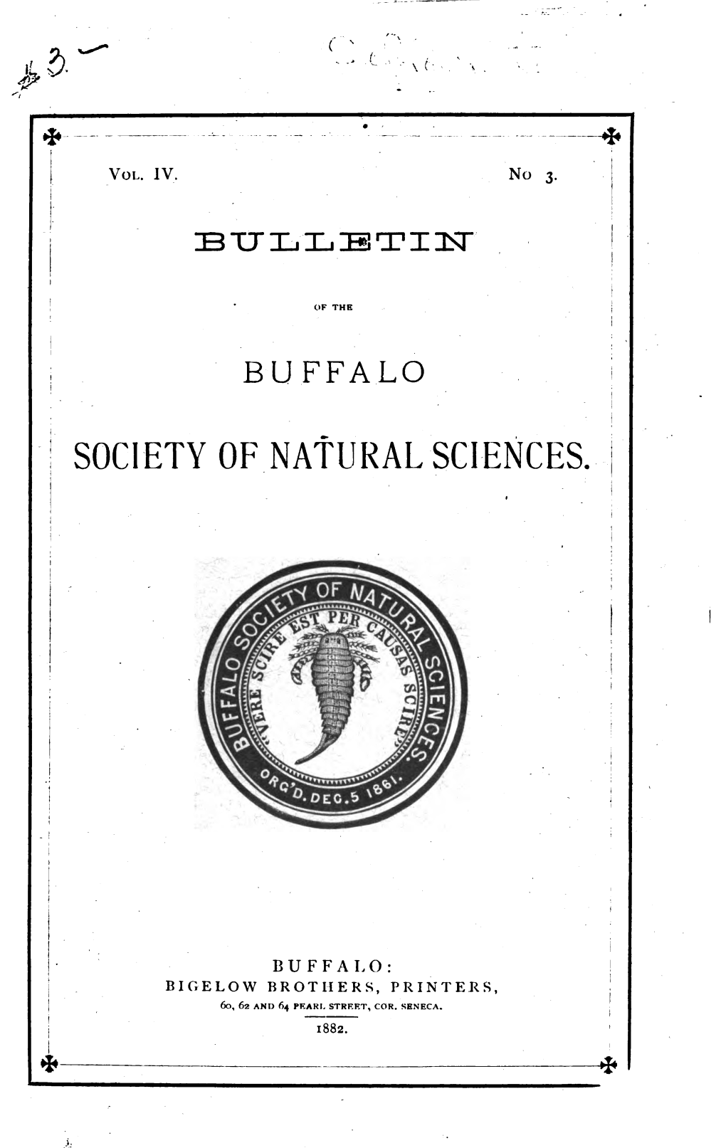 The Plants of Buffalo and Its Vicinity