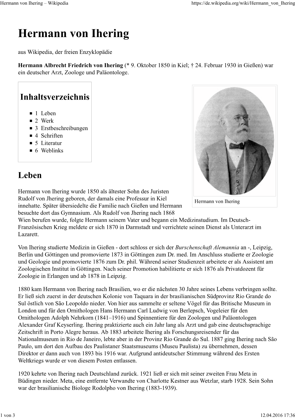 Hermann Von Ihering – Wikipedia