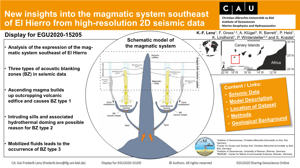 New Insights Into the Magmatic System Southeast of El Hierro From