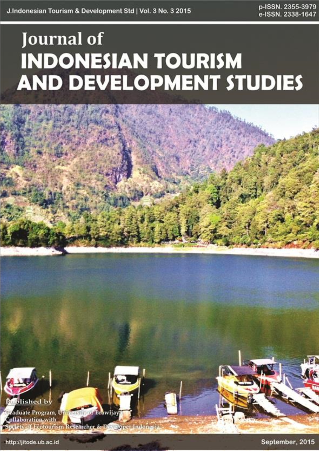Journal of Indonesian Tourism and Development Studies
