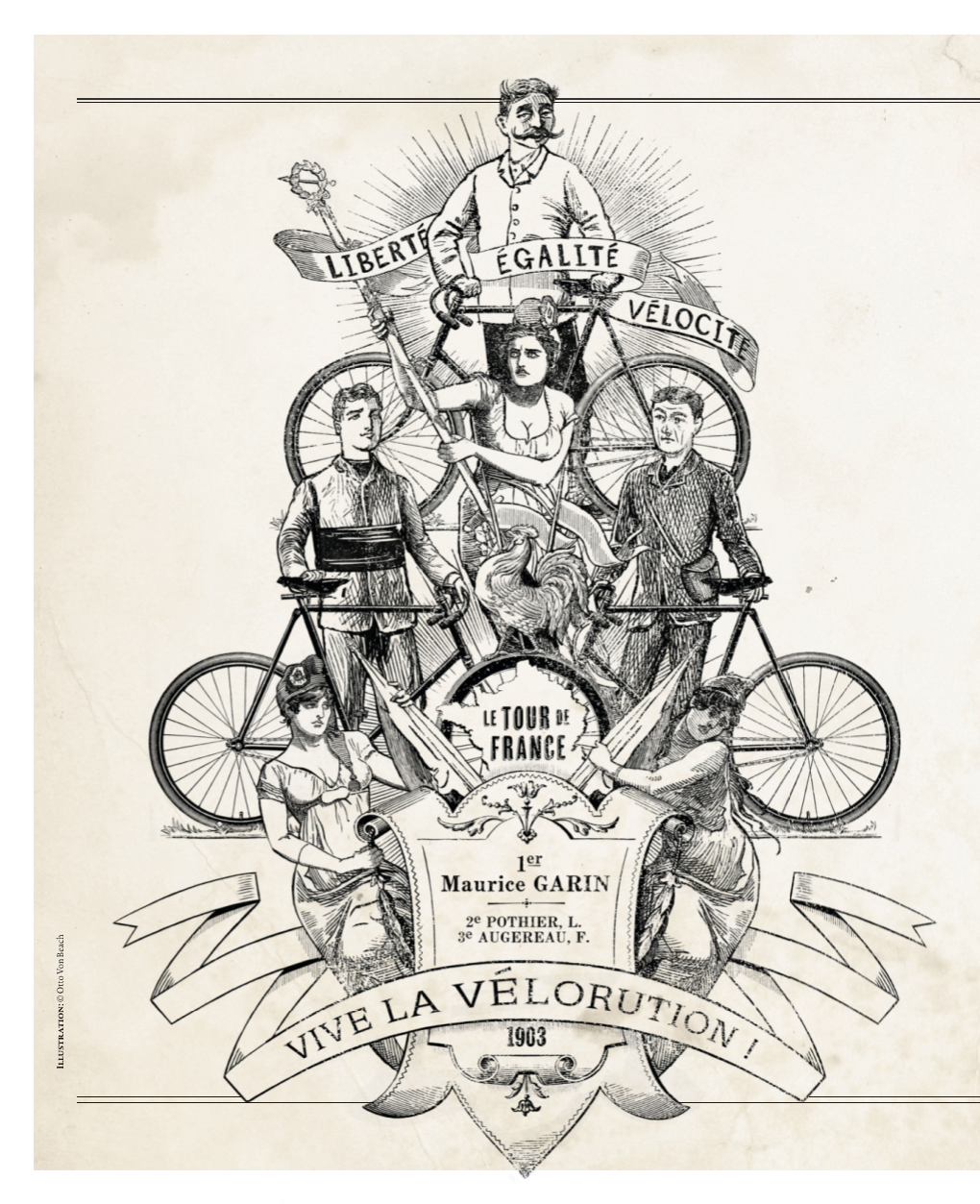 The First Ever Tour De France