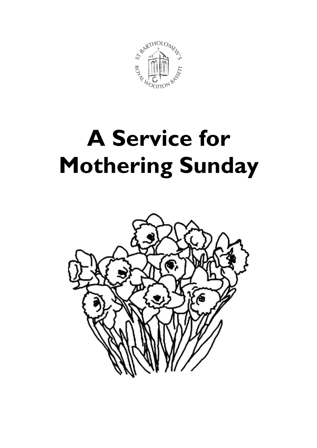 A Service for Mothering Sunday