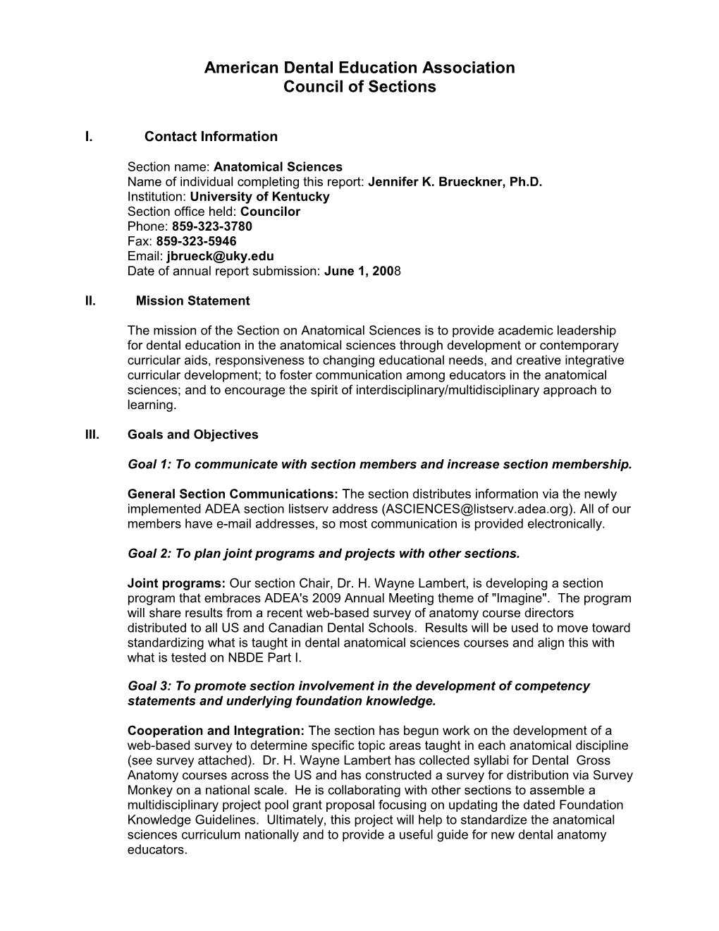 IMPORTANT: the Individual Who Picks up the Section S Packet (Which Contains This Form)