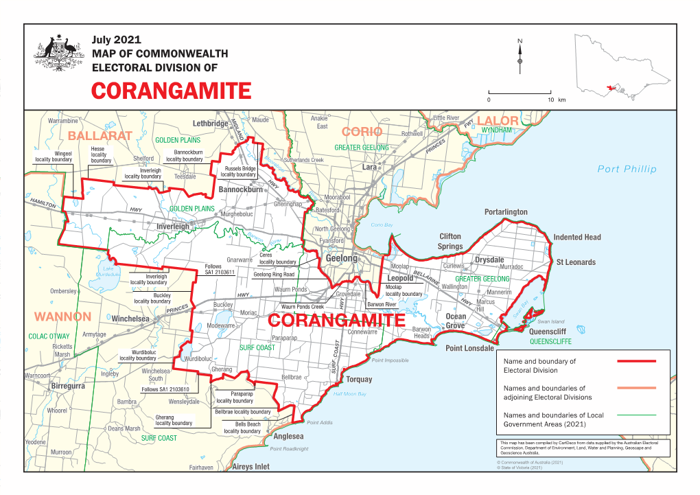 CORANGAMITE V E R