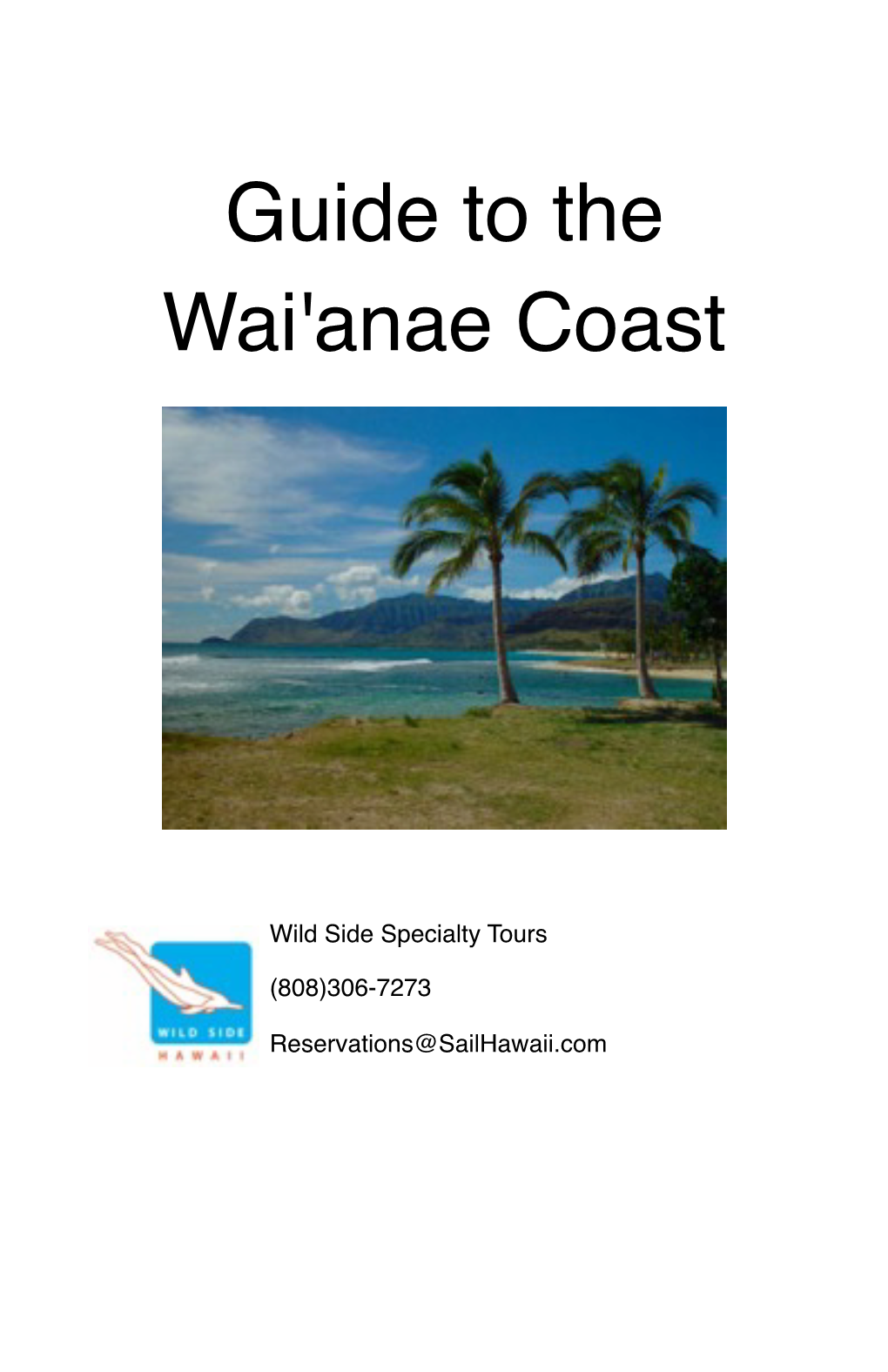 Guide to the Wai'anae Coast